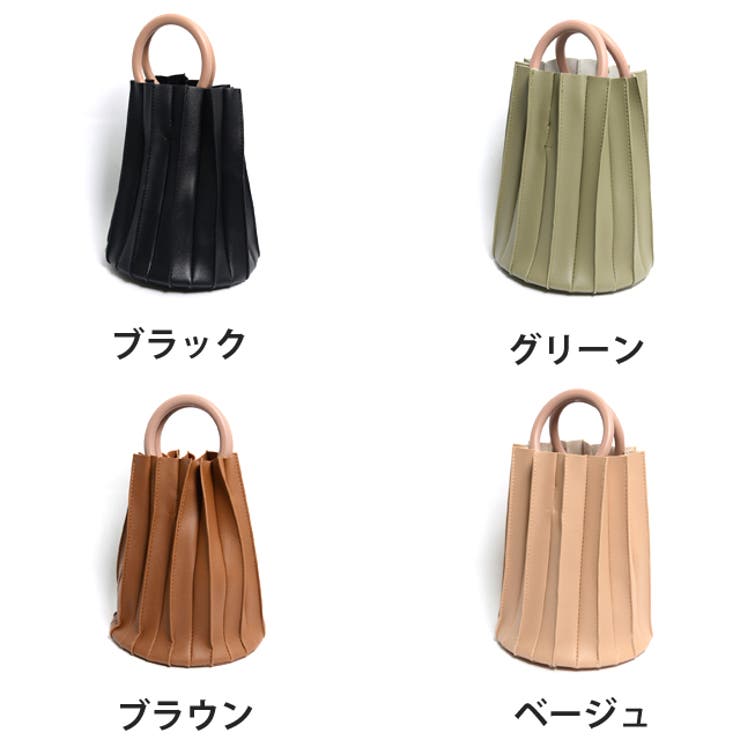 冬新作 ウッドハンドルプリーツバッグ バッグ | LOVERS | 詳細画像22 