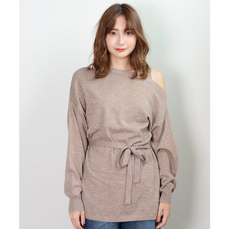 冬新作 ワンショルドッキングチュニック トップス | LOVERS | 詳細画像24 