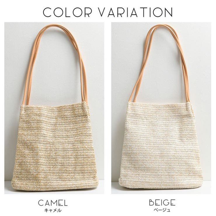 春新作 ストロートートバッグ バッグ[品番：JP000005550