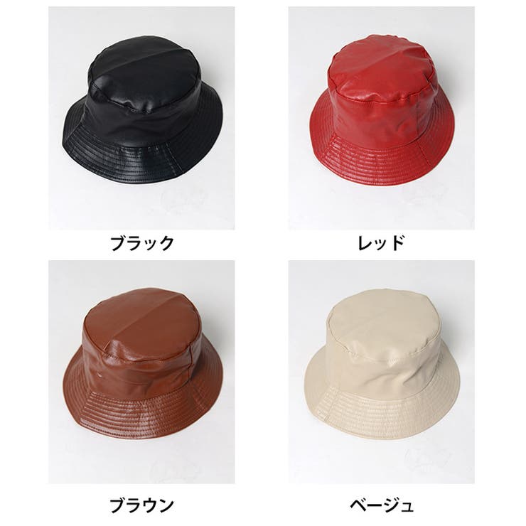 春新作 フェイクレザー バケットハット | LOVERS | 詳細画像19 