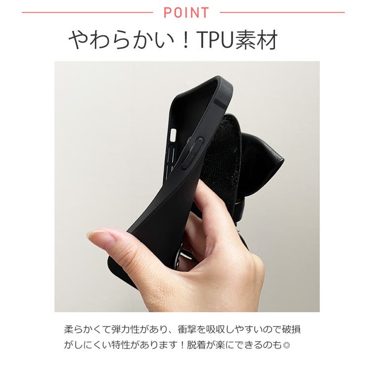冬新作 Bigリボンベルト スマホケース | LOVERS | 詳細画像4 