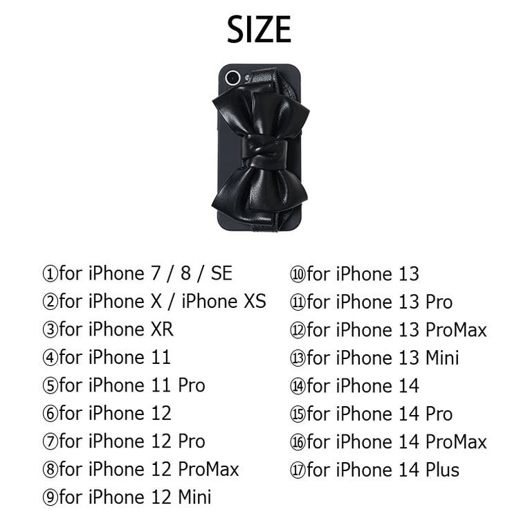 冬新作 Bigリボンベルト スマホケース | LOVERS | 詳細画像19 