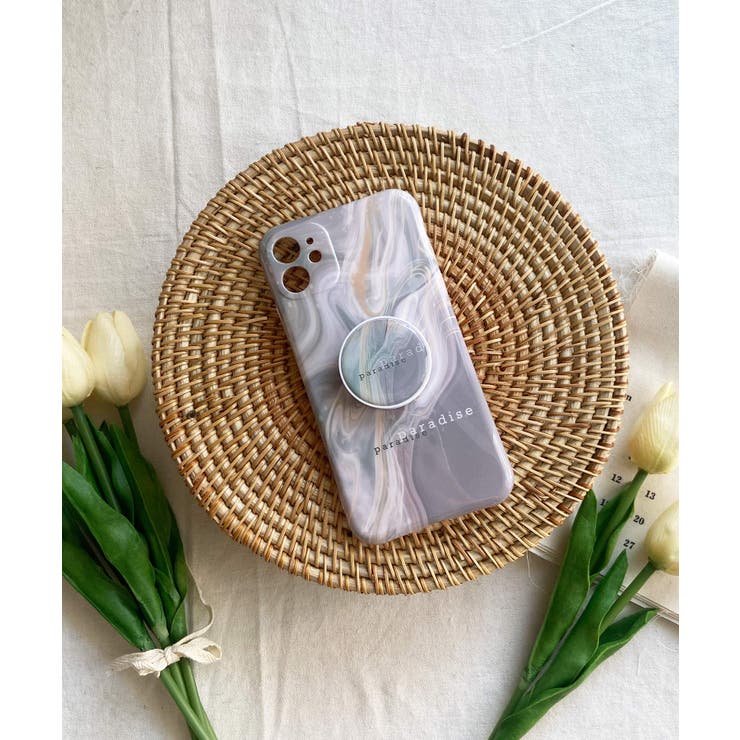 冬新作 マーブルグリップ スマホケース | LOVERS | 詳細画像8 