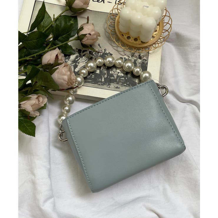 冬新作 2wayハンドルパールバッグ 鞄[品番：MG000007815