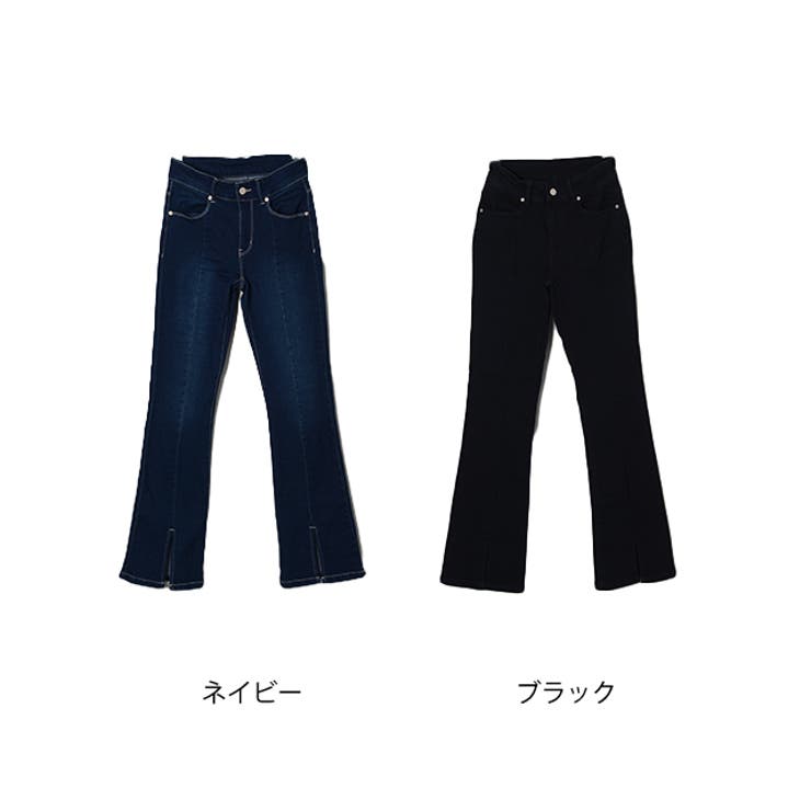 春新作 スリットフレアデニム パンツ | LOVERS | 詳細画像23 