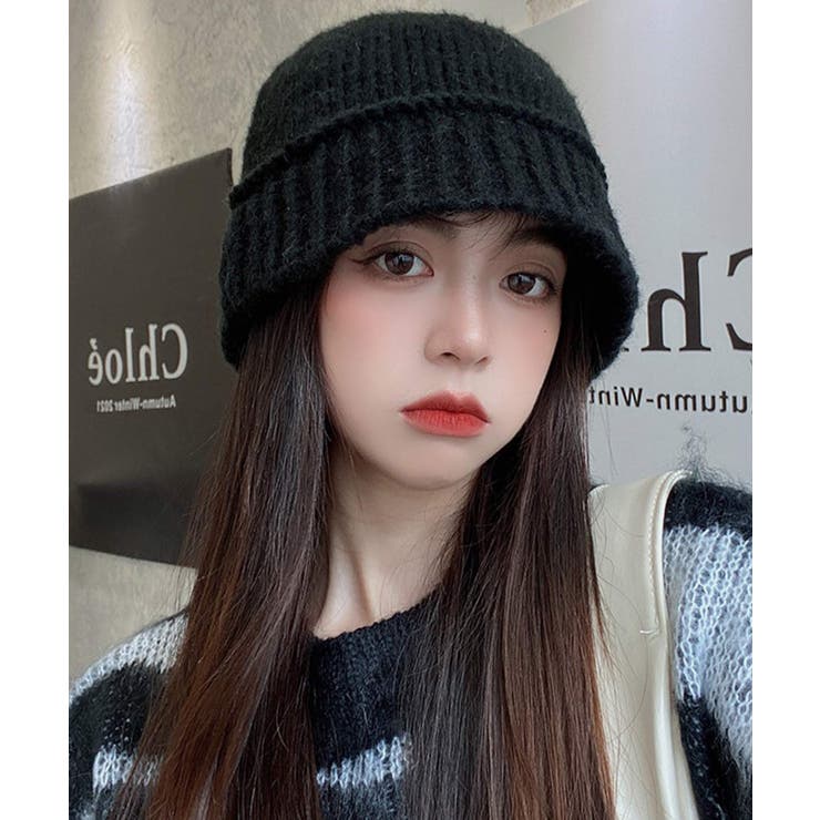 ブラック | 冬新作 シンプル ニット | LOVERS