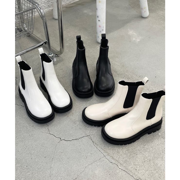 冬新作 厚底サイドゴアブーツ 靴 | LOVERS | 詳細画像14 