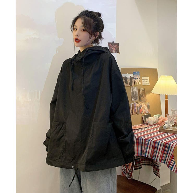 冬新作 ビックシルエット アノラックパーカー | LOVERS | 詳細画像3 