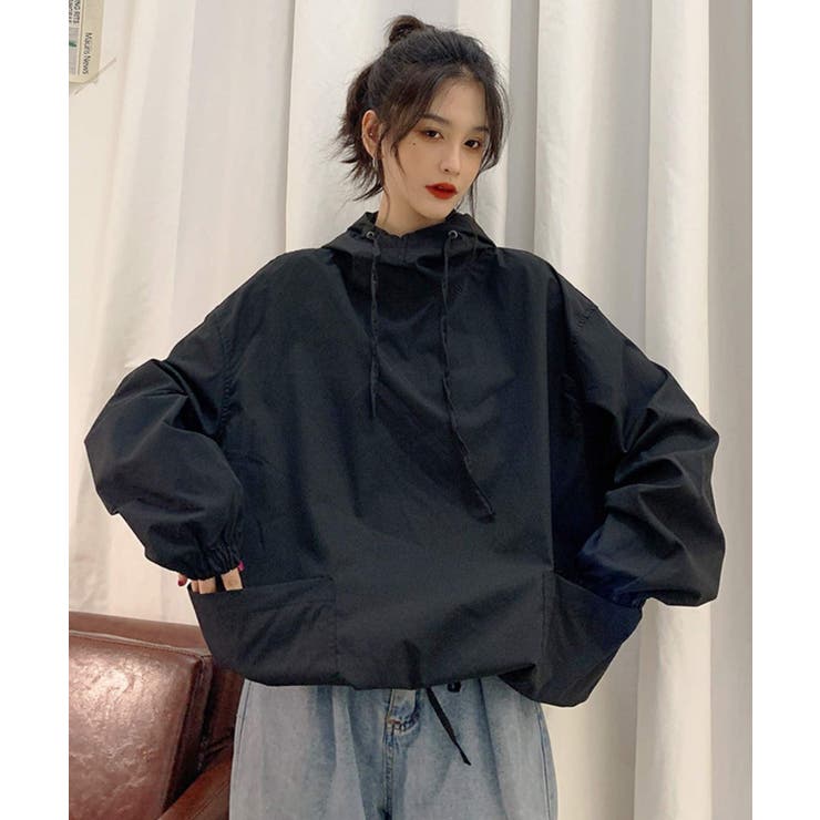 冬新作 ビックシルエット アノラックパーカー | LOVERS | 詳細画像4 