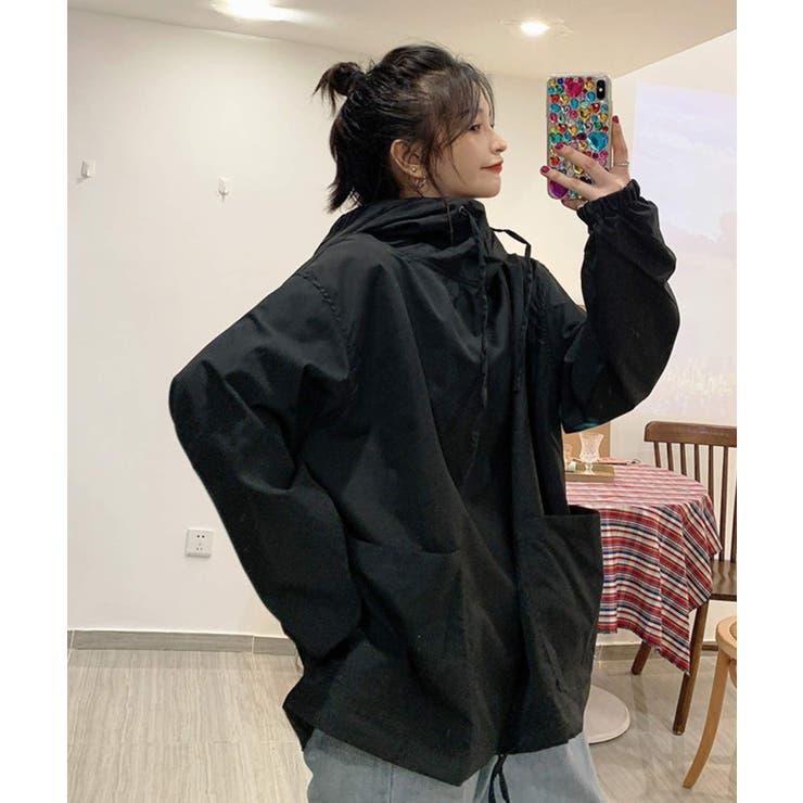 冬新作 ビックシルエット アノラックパーカー | LOVERS | 詳細画像5 