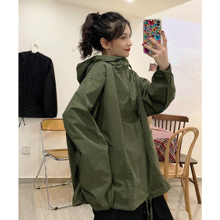 冬新作 ビックシルエット アノラックパーカー | LOVERS | 詳細画像7 