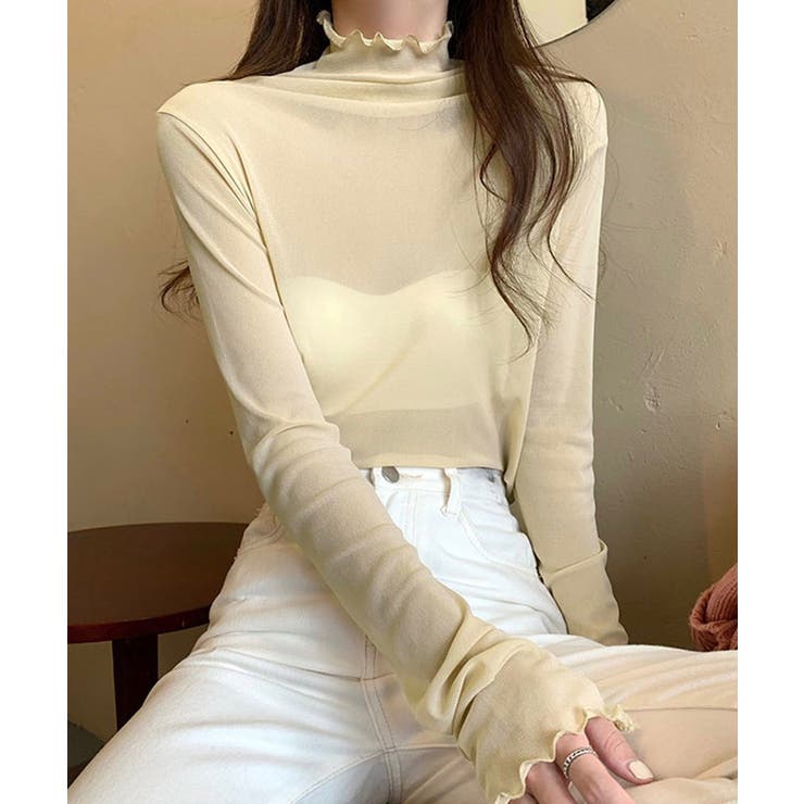 春新作 メロウ袖 タートルネック[品番：JP000006358]｜LOVERS