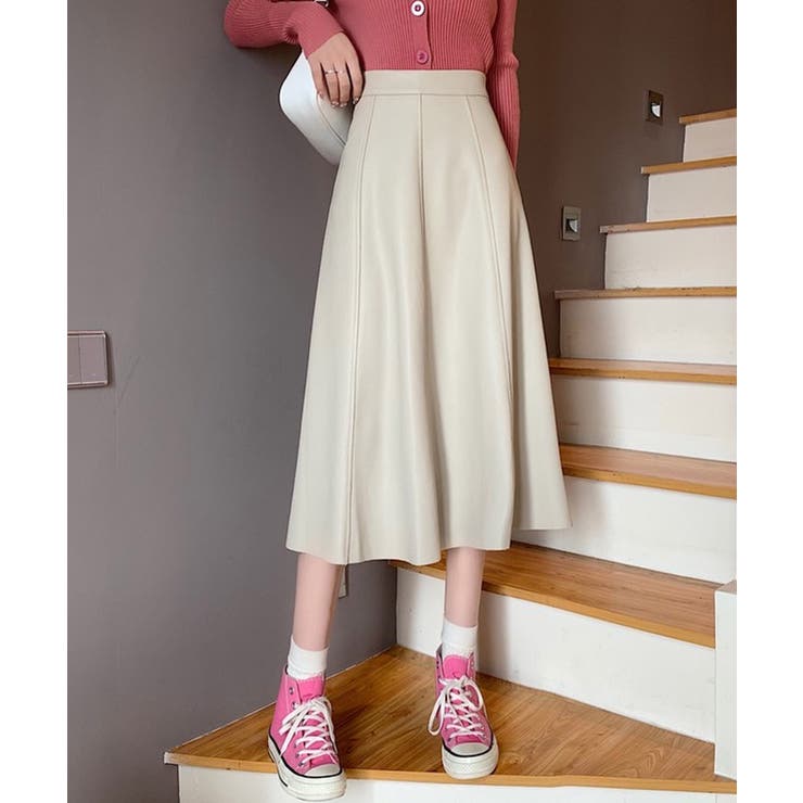 冬新作 ハイウエスト フェイクレザー | LOVERS | 詳細画像9 