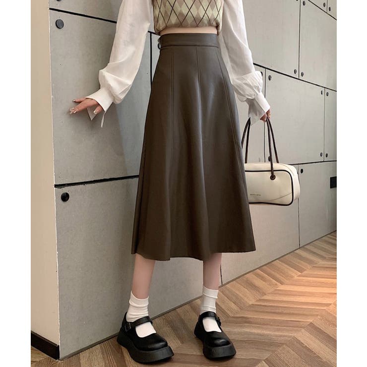 冬新作 ハイウエスト フェイクレザー | LOVERS | 詳細画像14 