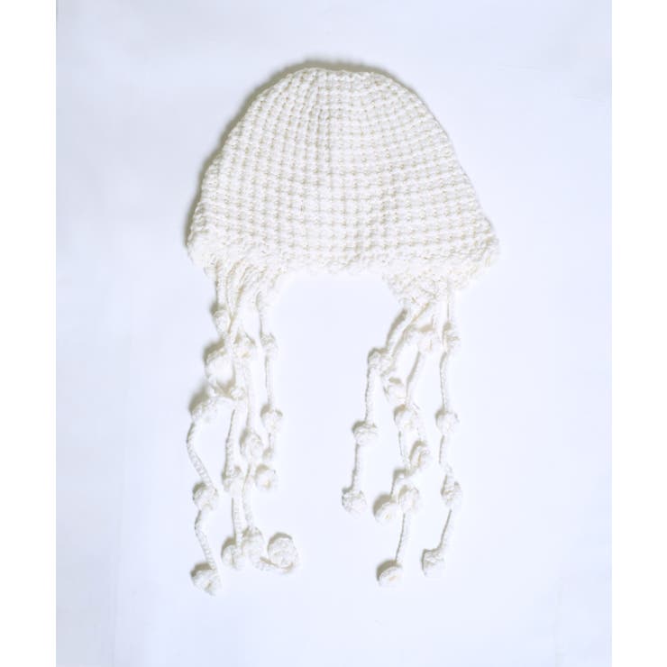 冬新作 ポンポン紐付き フードニットキャップ | LOVERS | 詳細画像13 