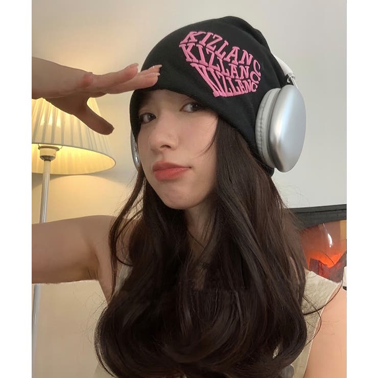 冬新作 英字ハート型 ビーニー | LOVERS | 詳細画像4 