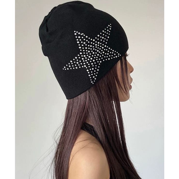 A BATHING APE ビーニー 星型ストーン装飾 CRYSTAL APE HEAD BEANIE | bape.com