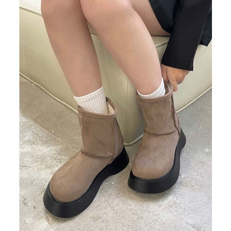 冬新作 厚底 ムートンブーツ | LOVERS | 詳細画像20 