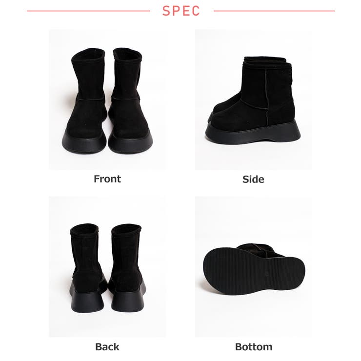 冬新作 厚底 ムートンブーツ | LOVERS | 詳細画像35 