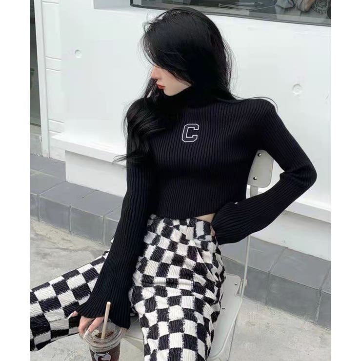 冬新作 ショート丈 Cロゴ刺繍 | LOVERS | 詳細画像2 