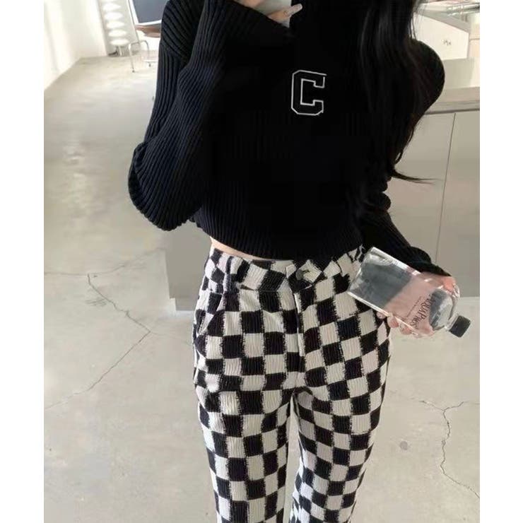 冬新作 ショート丈 Cロゴ刺繍 | LOVERS | 詳細画像4 