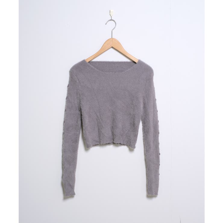 冬新作 クロップド丈 袖ボタン | LOVERS | 詳細画像18 