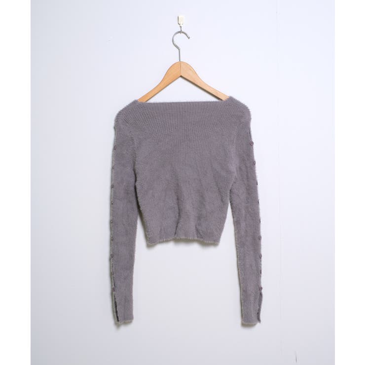 冬新作 クロップド丈 袖ボタン | LOVERS | 詳細画像21 