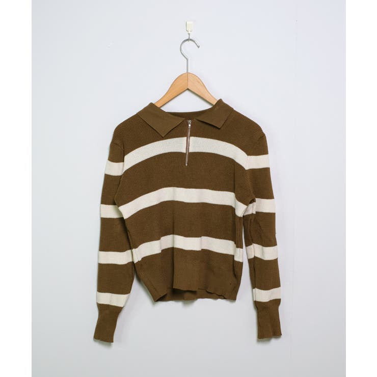 冬新作 ハーフジップ ボーダー | LOVERS | 詳細画像23 