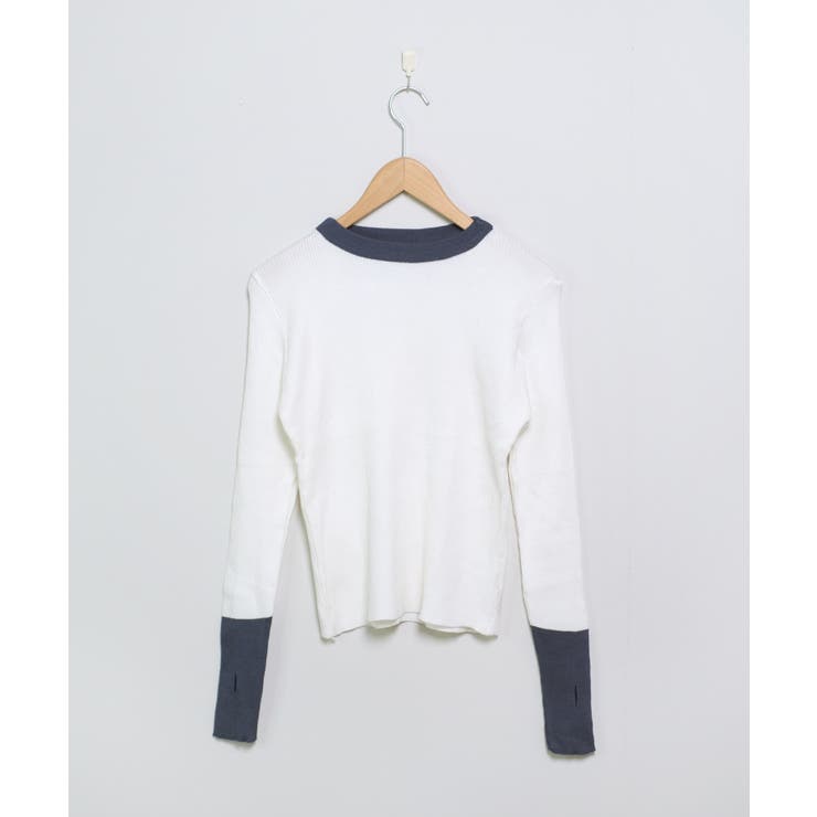 冬新作 フィンガーホール 配色 | LOVERS | 詳細画像17 