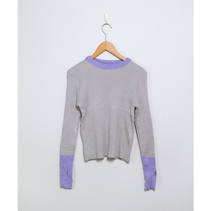 冬新作 フィンガーホール 配色 | LOVERS | 詳細画像18 