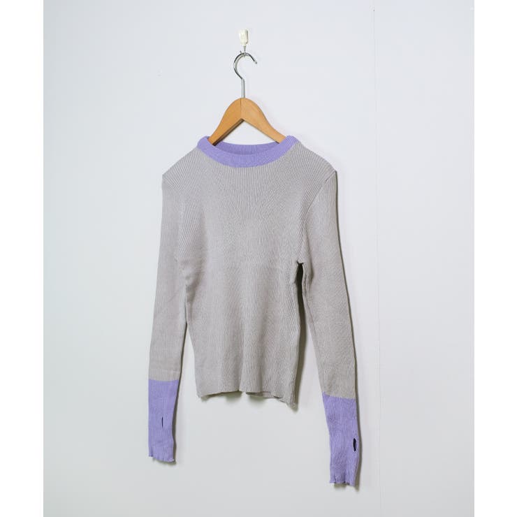 冬新作 フィンガーホール 配色 | LOVERS | 詳細画像20 