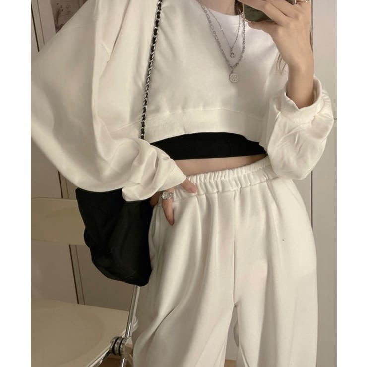 冬新作 ショート丈 スウェット | LOVERS | 詳細画像8 