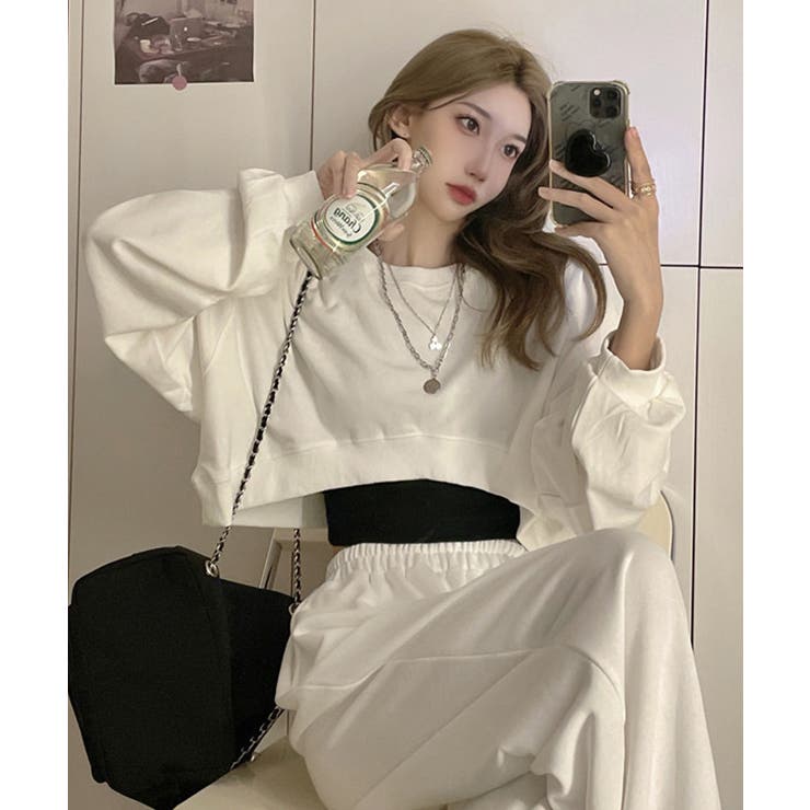 冬新作 ショート丈 スウェット | LOVERS | 詳細画像10 