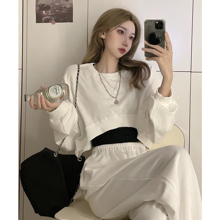 冬新作 ショート丈 スウェット | LOVERS | 詳細画像11 