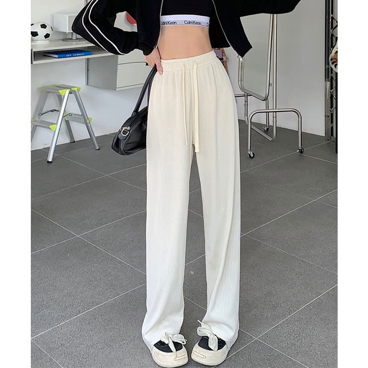 ホワイト | 冬新作 ドロスト ハイウエスト | LOVERS