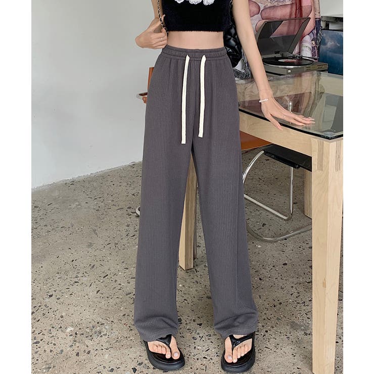 グレー | 冬新作 ドロスト ハイウエスト | LOVERS