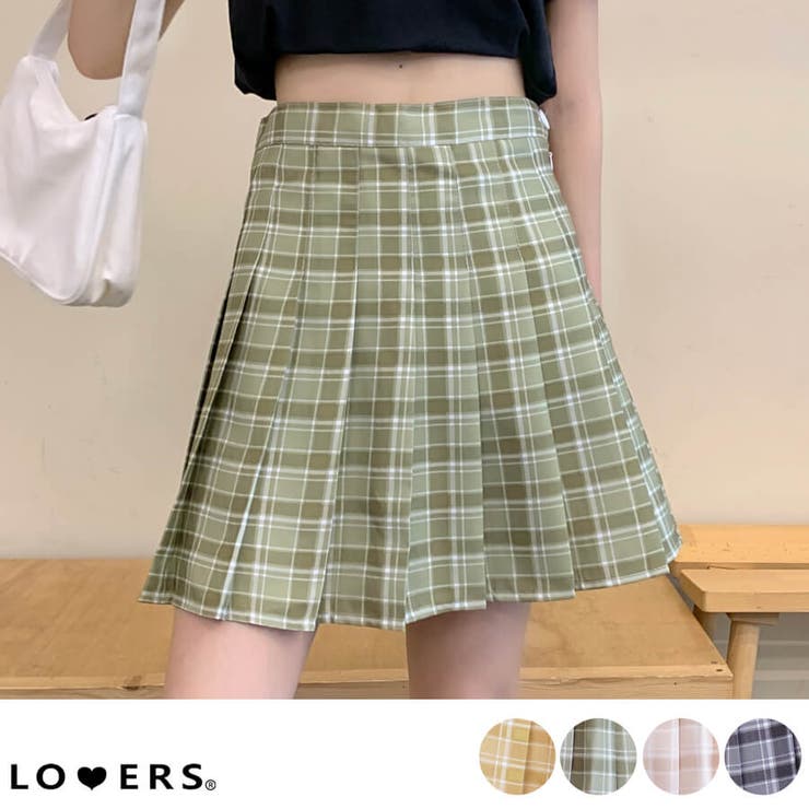 斜めチェックミニスカート | ファッション通販サイト NUGU