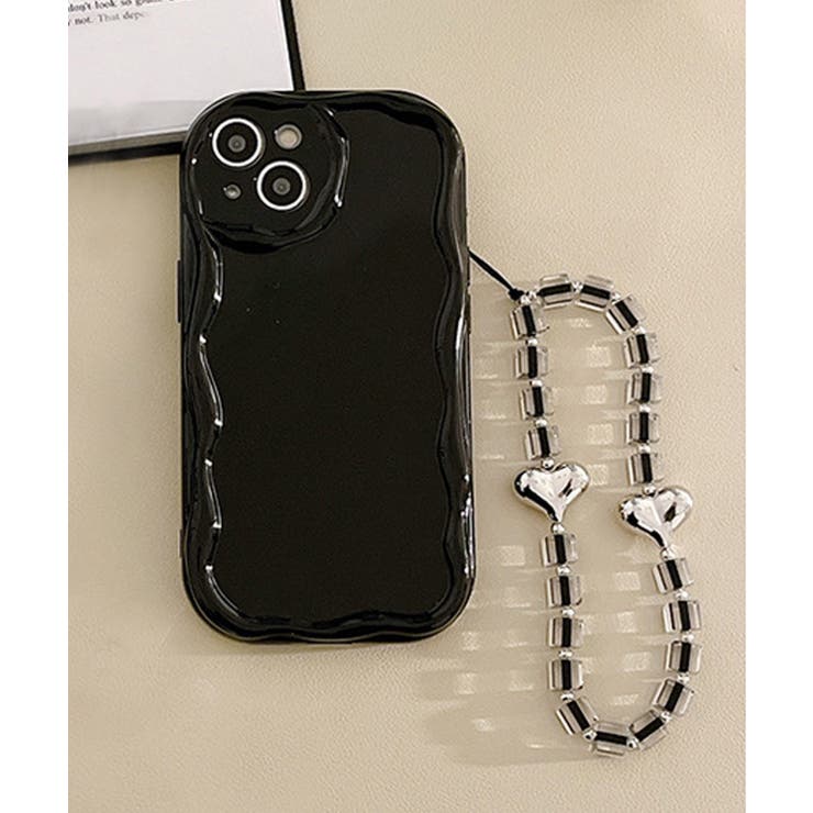 冬新作 ハートビーズストラップ付 ウェーブ | LOVERS | 詳細画像5 