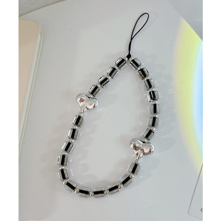 冬新作 ハートビーズストラップ付 ウェーブ | LOVERS | 詳細画像9 