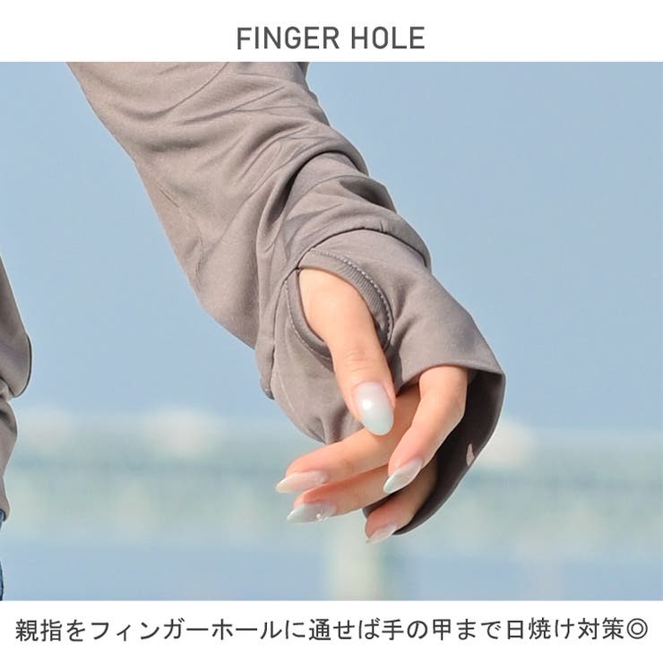 冬新作 サムホール付き ラッシュガード | LOVERS | 詳細画像3 