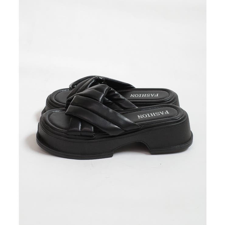 冬新作 クロスベルト 厚底サンダル | LOVERS | 詳細画像13 