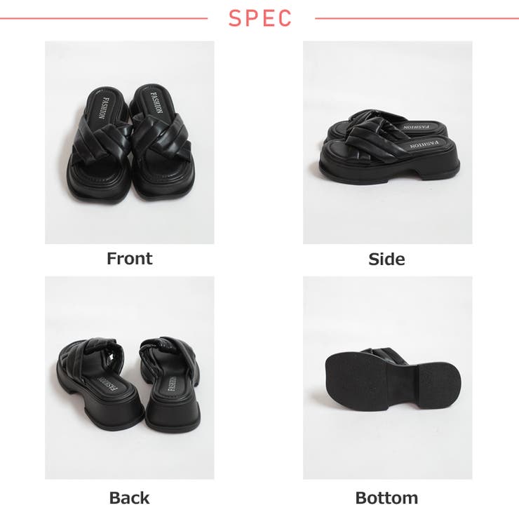 冬新作 クロスベルト 厚底サンダル | LOVERS | 詳細画像20 