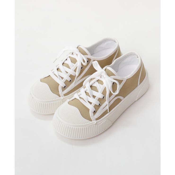 冬新作 厚底 キャンバス | LOVERS | 詳細画像8 