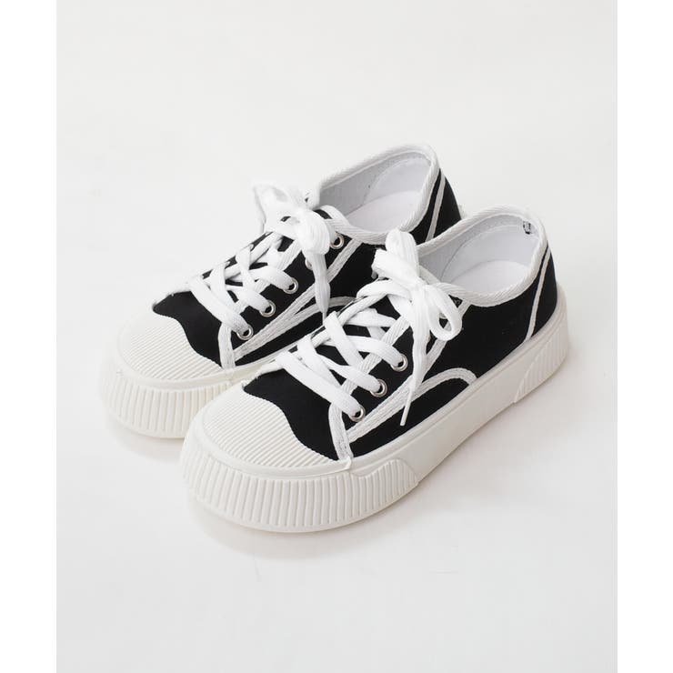 冬新作 厚底 キャンバス | LOVERS | 詳細画像9 