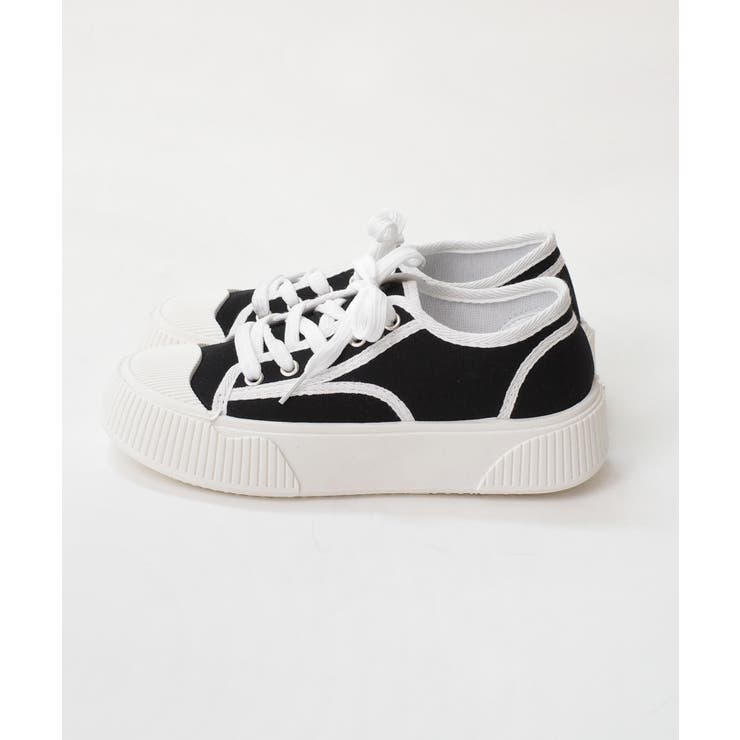 冬新作 厚底 キャンバス | LOVERS | 詳細画像11 