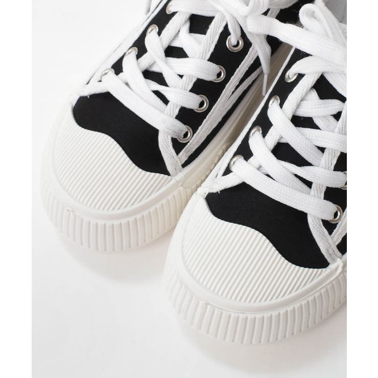 冬新作 厚底 キャンバス | LOVERS | 詳細画像14 