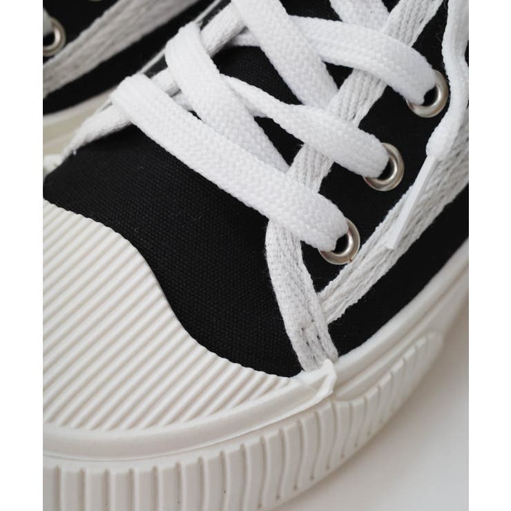 冬新作 厚底 キャンバス | LOVERS | 詳細画像17 