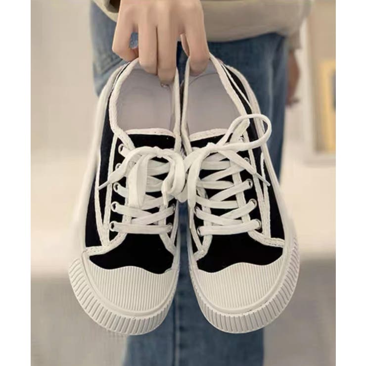 冬新作 厚底 キャンバス | LOVERS | 詳細画像4 