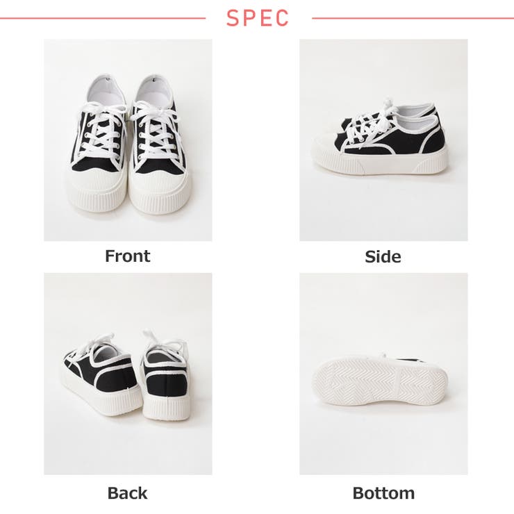 冬新作 厚底 キャンバス | LOVERS | 詳細画像19 