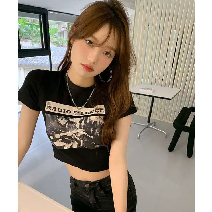 冬新作 フォトプリント クロップド丈 | LOVERS | 詳細画像2 